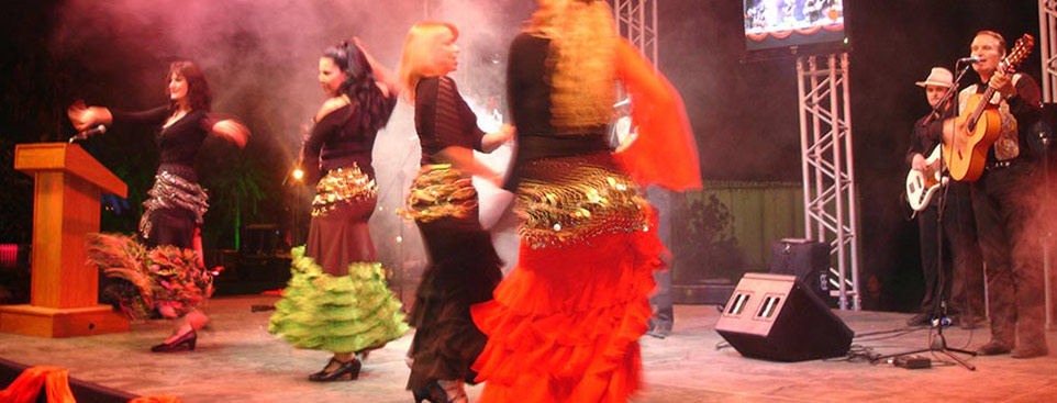 Concert groupe flamenco Animation fête votive